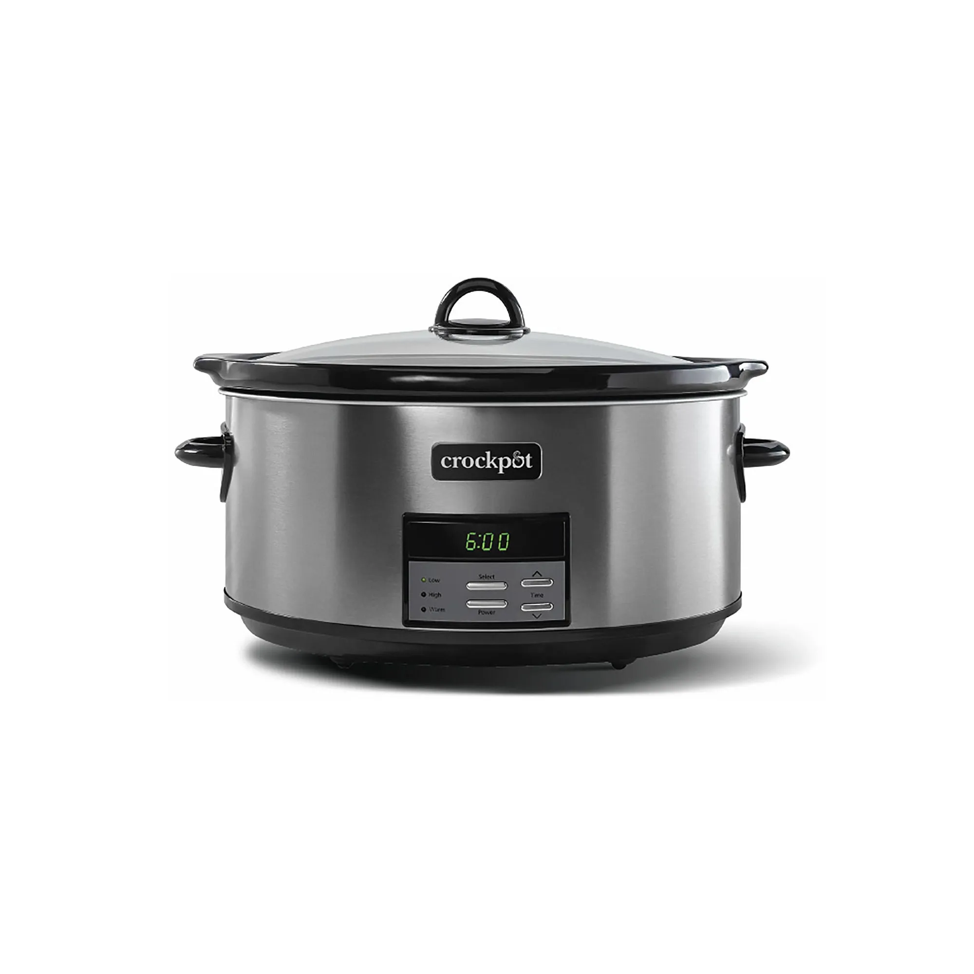 Crock-Pot SCCPVF800-DS 8-Quart Slow Cooker, Programmable, Black Stainless