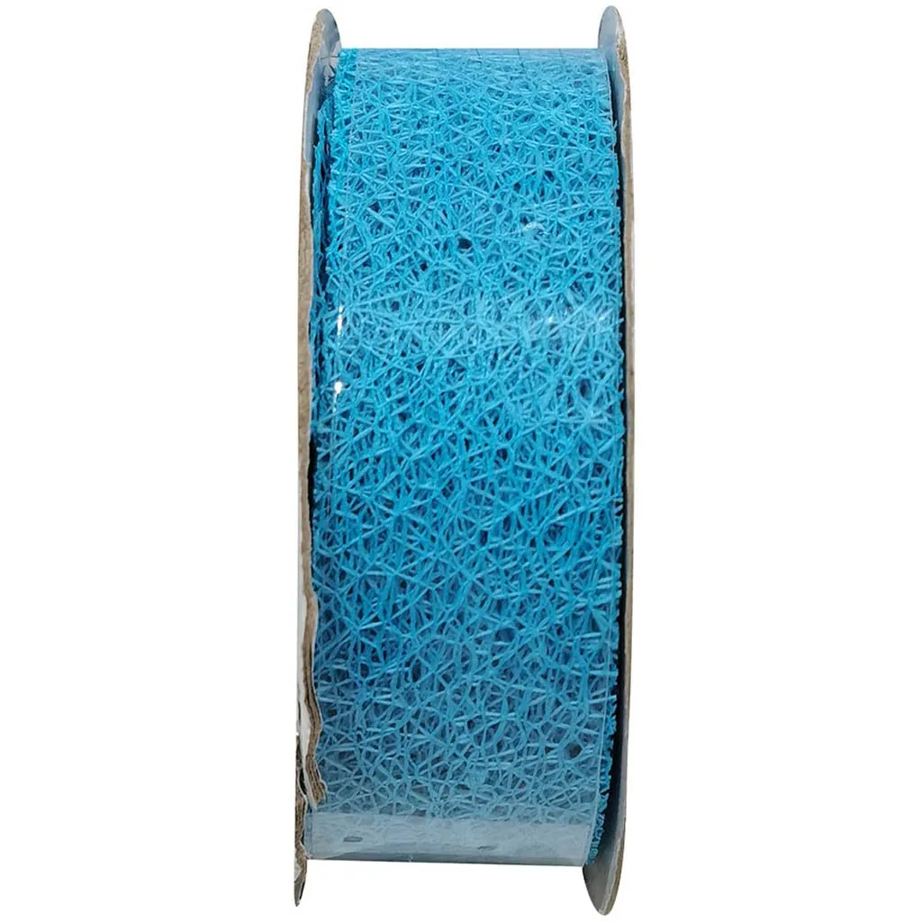 Cut Edge Mesh Net 1.5in x 20yd Sky Blue