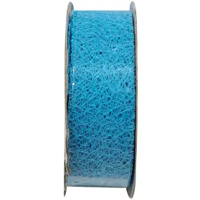 Cut Edge Mesh Net 1.5in x 20yd Sky Blue