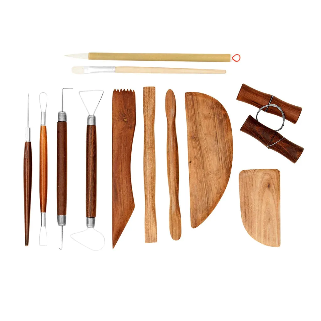 Deluxe 12 Piece Basic Potters Assortment (Jack Richeson)