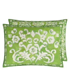 Designers Guild Isolotto Grass Cotton Decorative Pillow