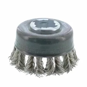 Diablo DPB275XKCS01F 2-3/4" X-LOCK Stainless Steel Knot Cup Brush