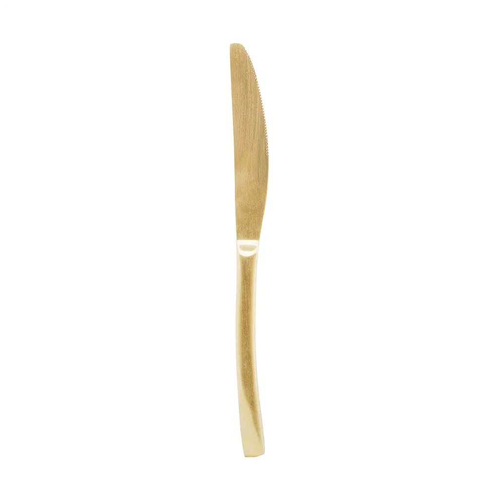 Dinner Knife | Gold Plated Stainless Steel | by House Doctor