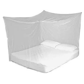 Divyanshi Mosquito Net || White Rectangular Fine Mesh Mosquito Net for Single Bed/Double Bed, 7x7 Insect Protection Repellent, Perfect for Indoors and Outdoors