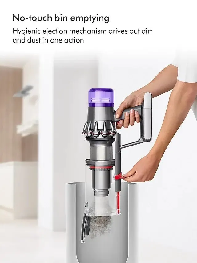 Dyson V11 Cordless Vacuum Cleaner, Nickel/Blue With up to 60 minutes run time