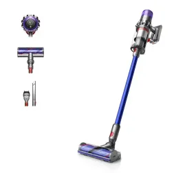 Dyson V11 Cordless Vacuum Cleaner, Nickel/Blue With up to 60 minutes run time