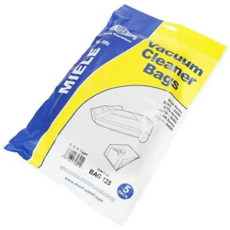 Electruepart Miele Vacuum Cleaner Hoover Bags - GN & FJM Type Available - 5 Pack