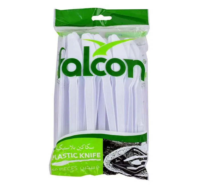 Falcon Plastic Knife White