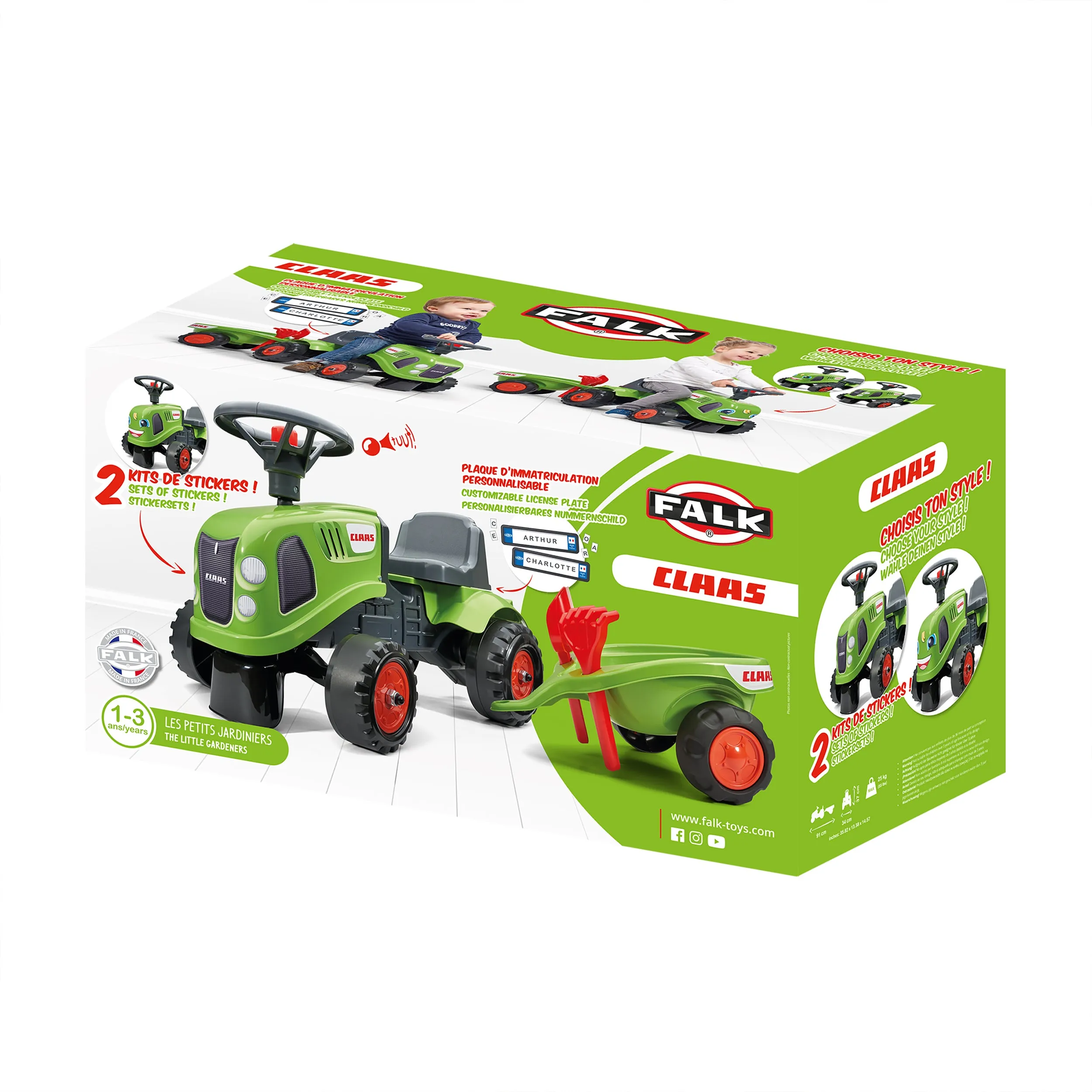 Falk Claas Baby Tractor