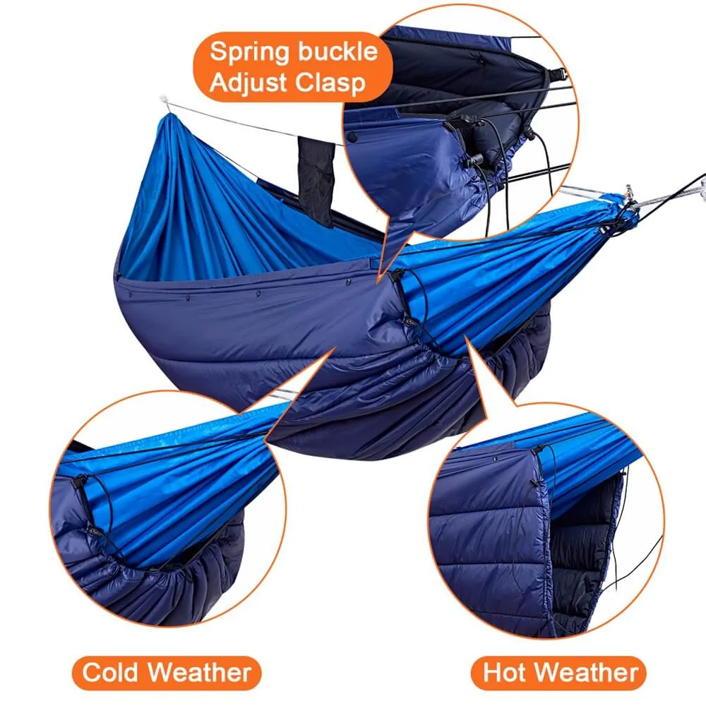 Flare Hammock Underquilt and Blanket Combo