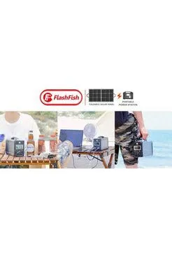 FlashFish G300 300W Solar Generator