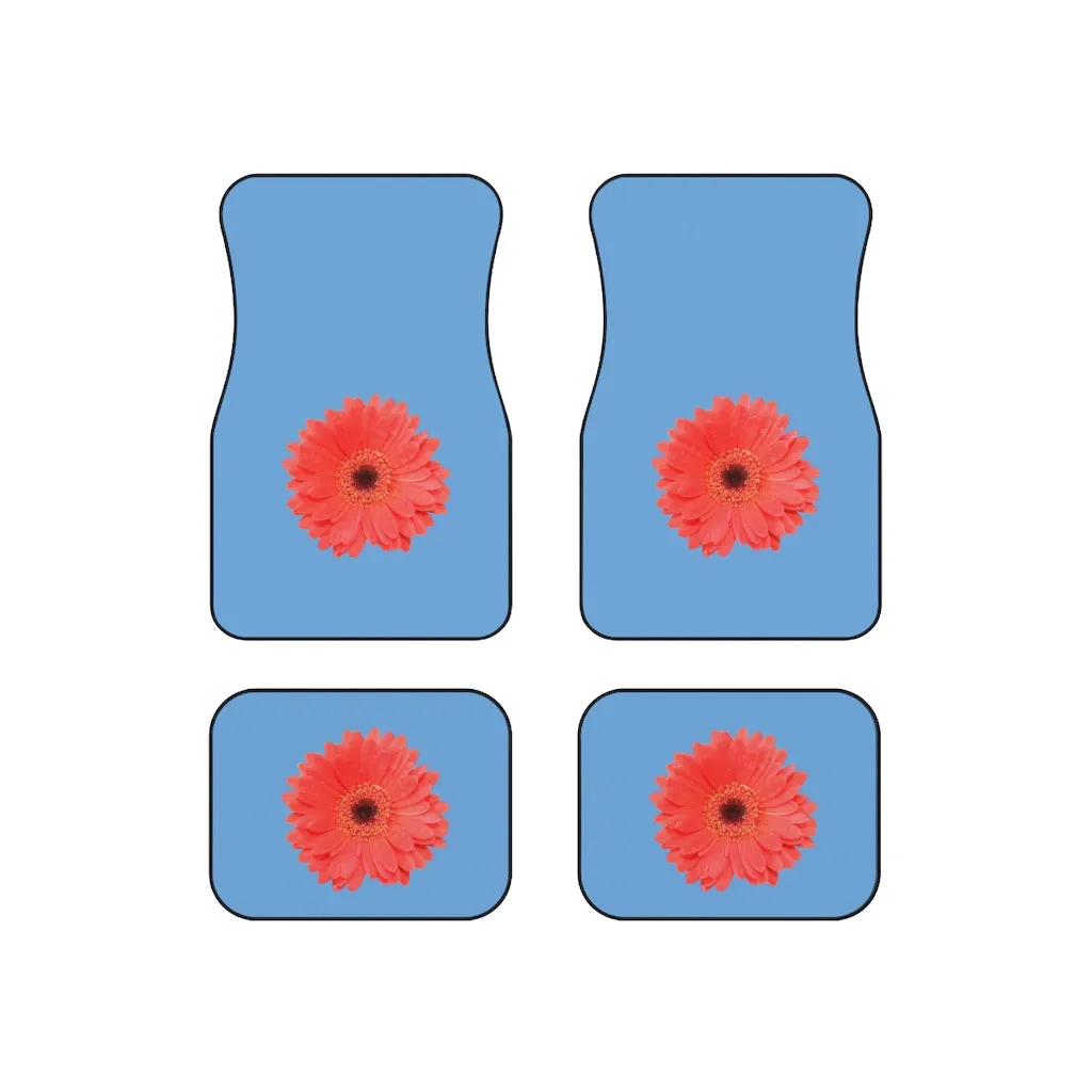 Floral "Gerber" Car Mats (Set of 4)