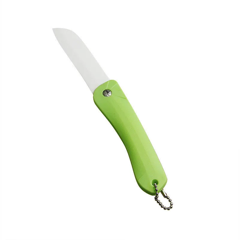 Folding Ceramic Knife, Paring Knife, Fruit Knife