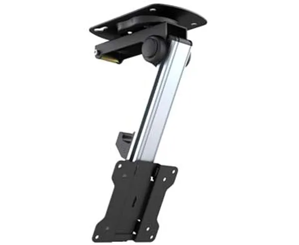 Folding TV Ceiling Mount for 13" to 27" LED, LCD, and Plasma TVs with Tilt and Swivel Functionality