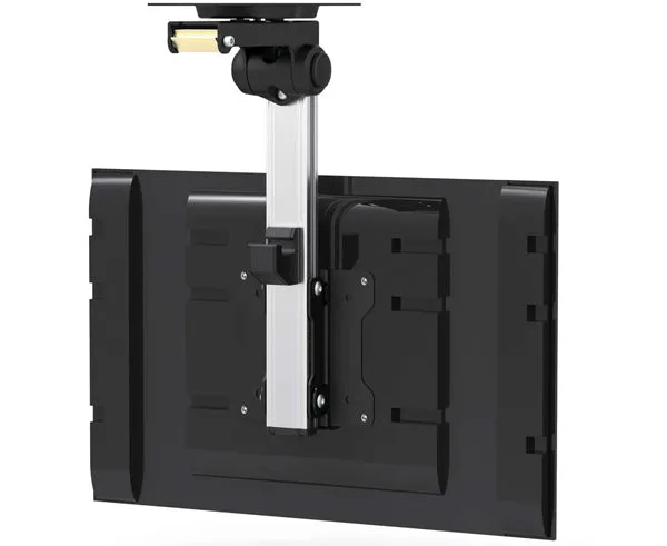 Folding TV Ceiling Mount for 13" to 27" LED, LCD, and Plasma TVs with Tilt and Swivel Functionality