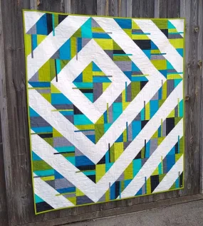 Fractured Modern Quilt Pattern - BAB 16