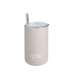 Frank Green Iced Coffee Cup with Straw - Moon Dust