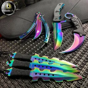 Fury Spectrum 6 Piece Knife Set