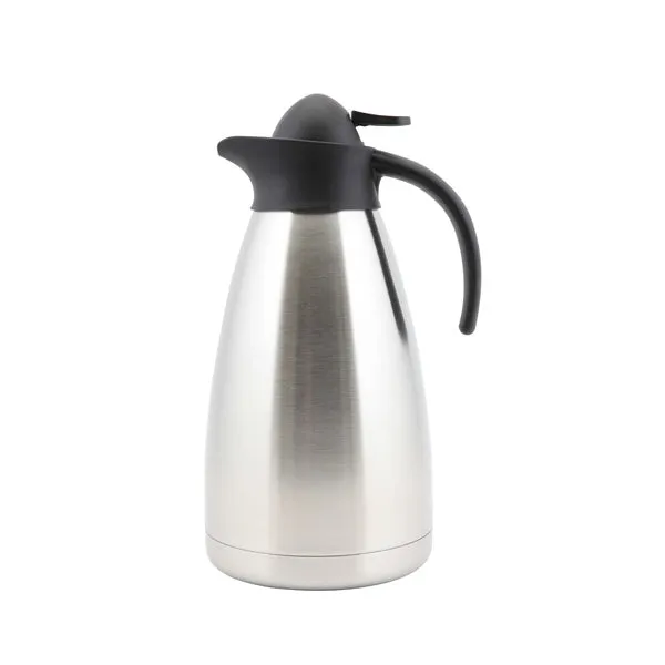 Genware Stainless Steel Contemporary Vacuum Jug 1.5L