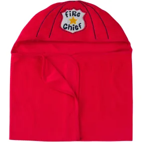 Gerber Baby Boys' Red Fire Chief Hooded Bath Towel