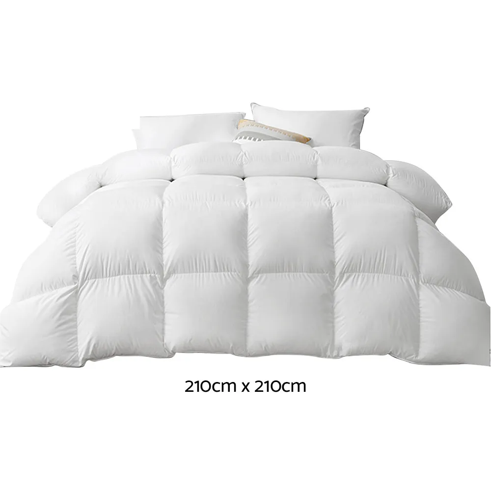 Giselle Bedding 500GSM Goose Down Feather Quilt Queen