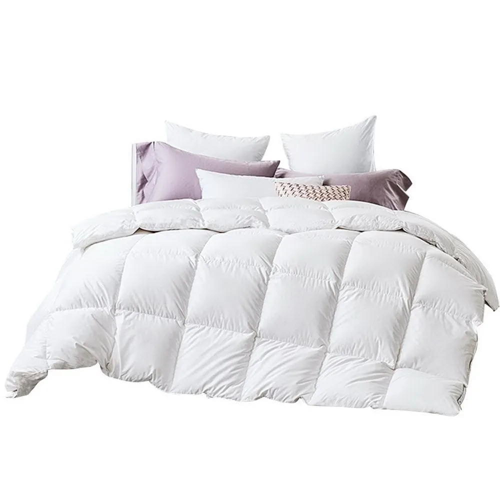 Giselle Bedding Duck Down Feather Quilt 500GSM King Size