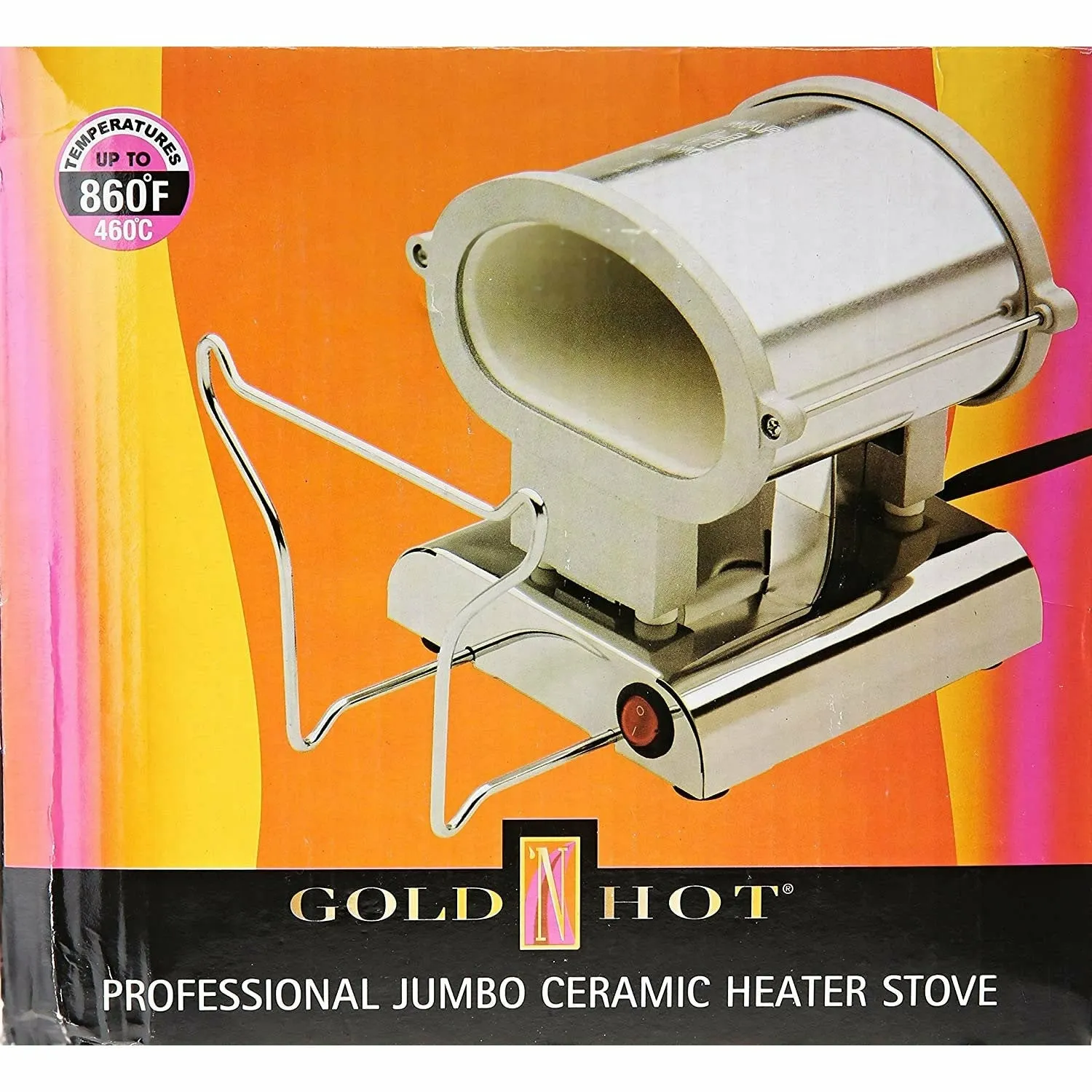 Gold 'N Hot: Jumbo Ceramic Heater Stove