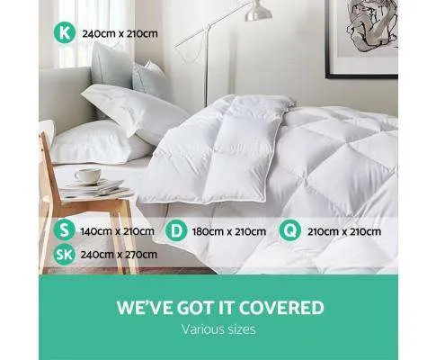 Goose Down Quilt - 500GSM