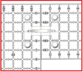 Handle / Multi-Width Ruler Connector