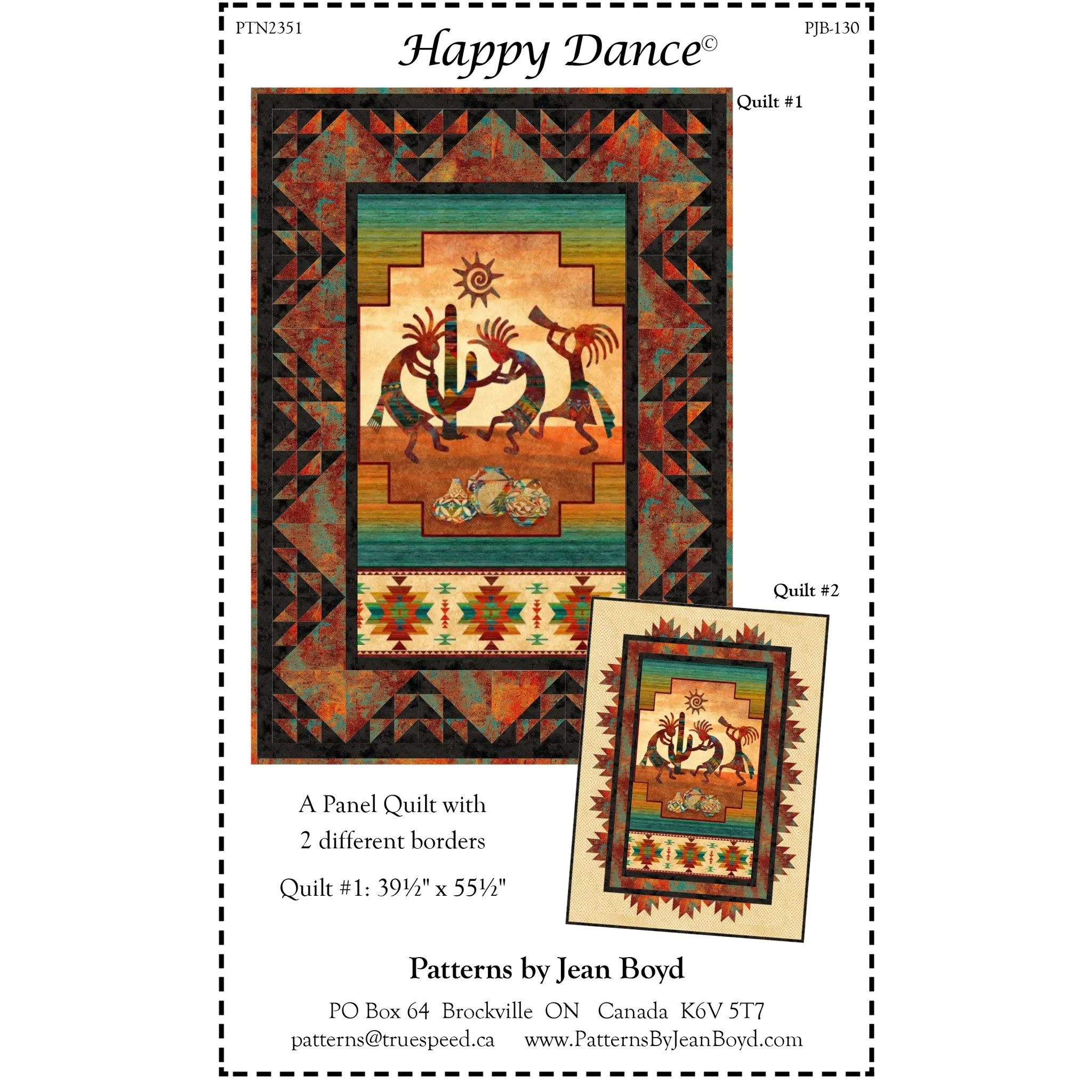 Happy Dance Quilt PJB-130e - Downloadable Pattern