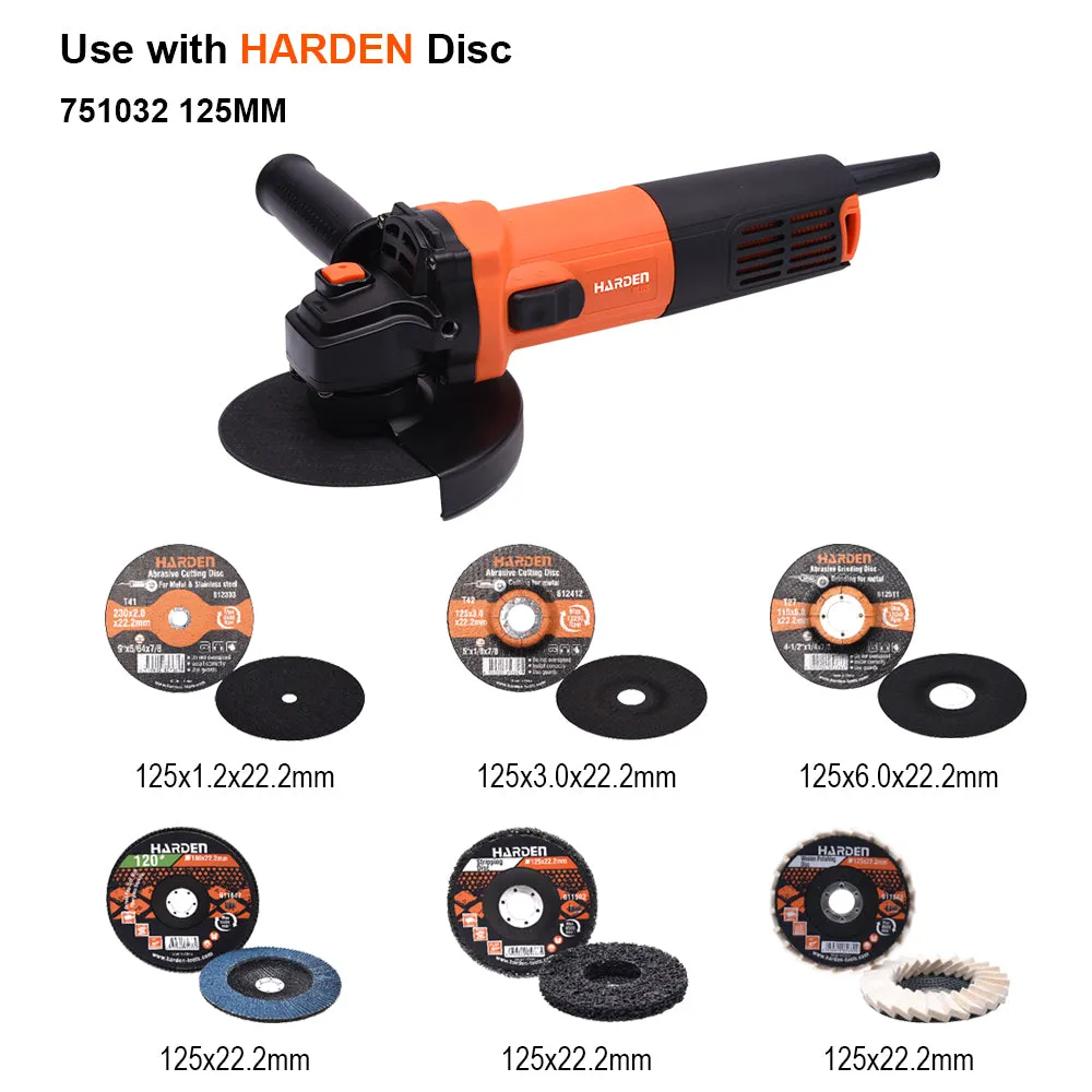 Harden Angle Grinder 5" / 850W