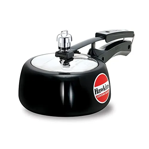 Hawkins Contura Hard Anodized Pressure Cooker, 1.5 Liters