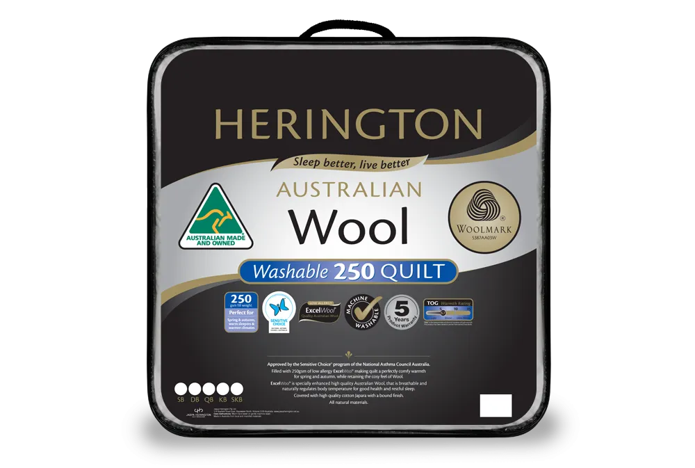 Herington Premium Wool 250 Quilt