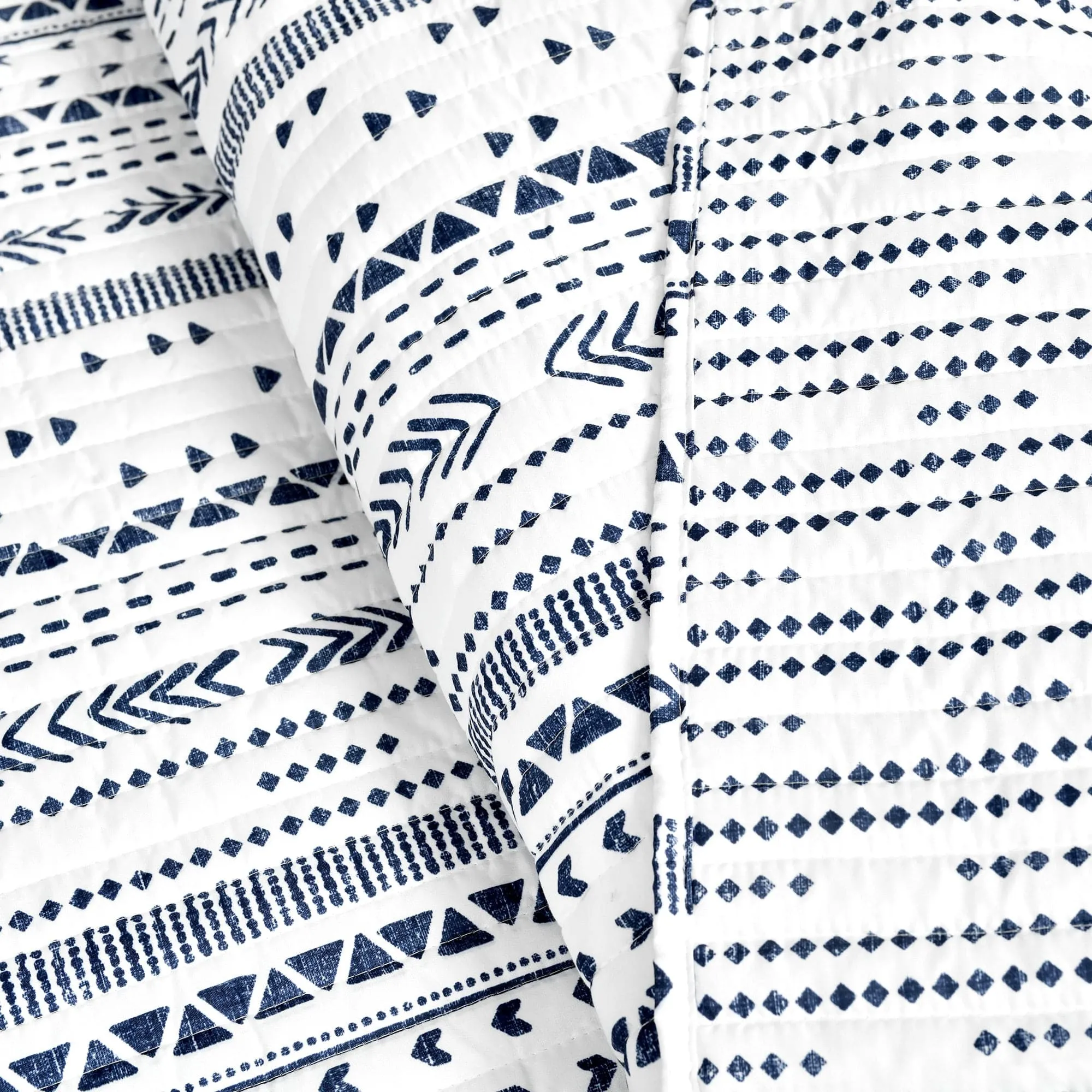 Hygge Stripe 3 Piece Quilt Set