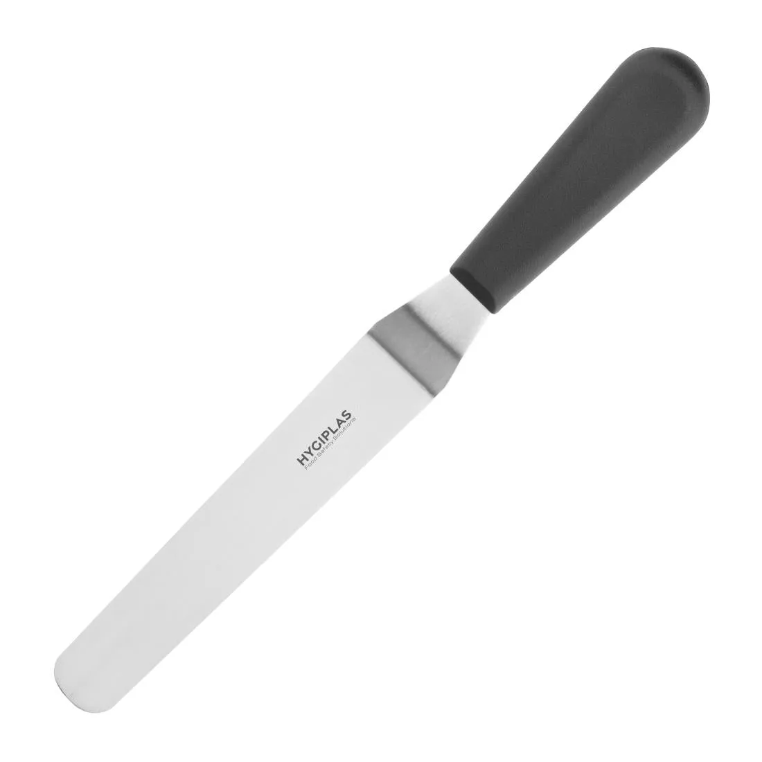 Hygiplas Angled Blade Palette Knife Black 19.5cm - D410