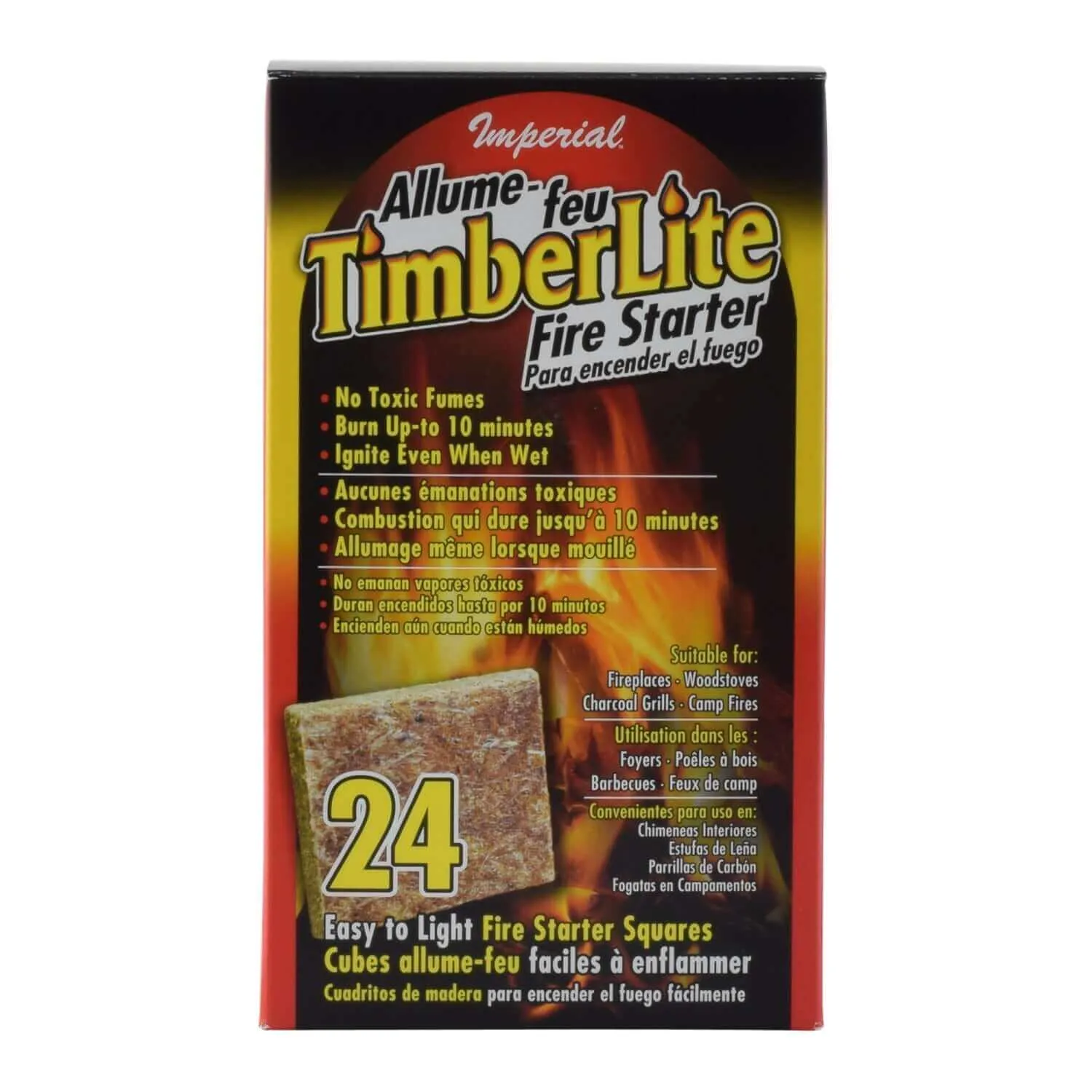 Imperial TIMBERLITE Firestarter 24 Squares