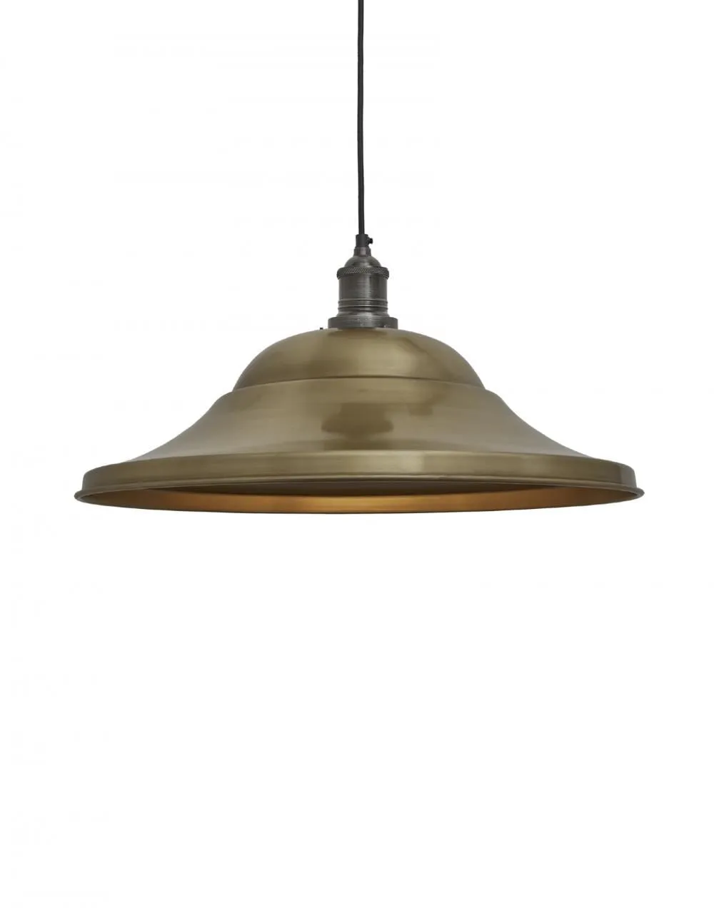 Industville Brooklyn Vintage Giant Metal Pendant Light