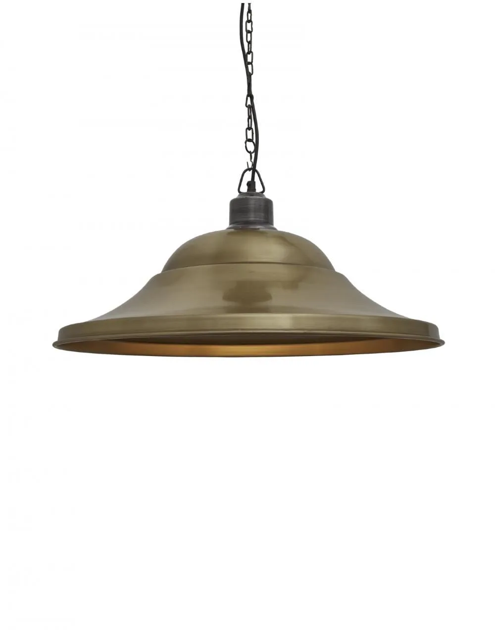 Industville Brooklyn Vintage Giant Metal Pendant Light