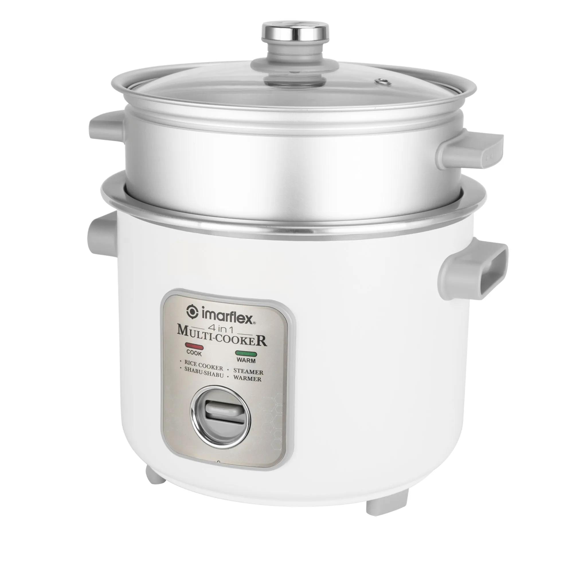 IRC-22LC IMARFLEX 2.2L 4-IN-1 WHT CERAMIC MULTI-COOKER