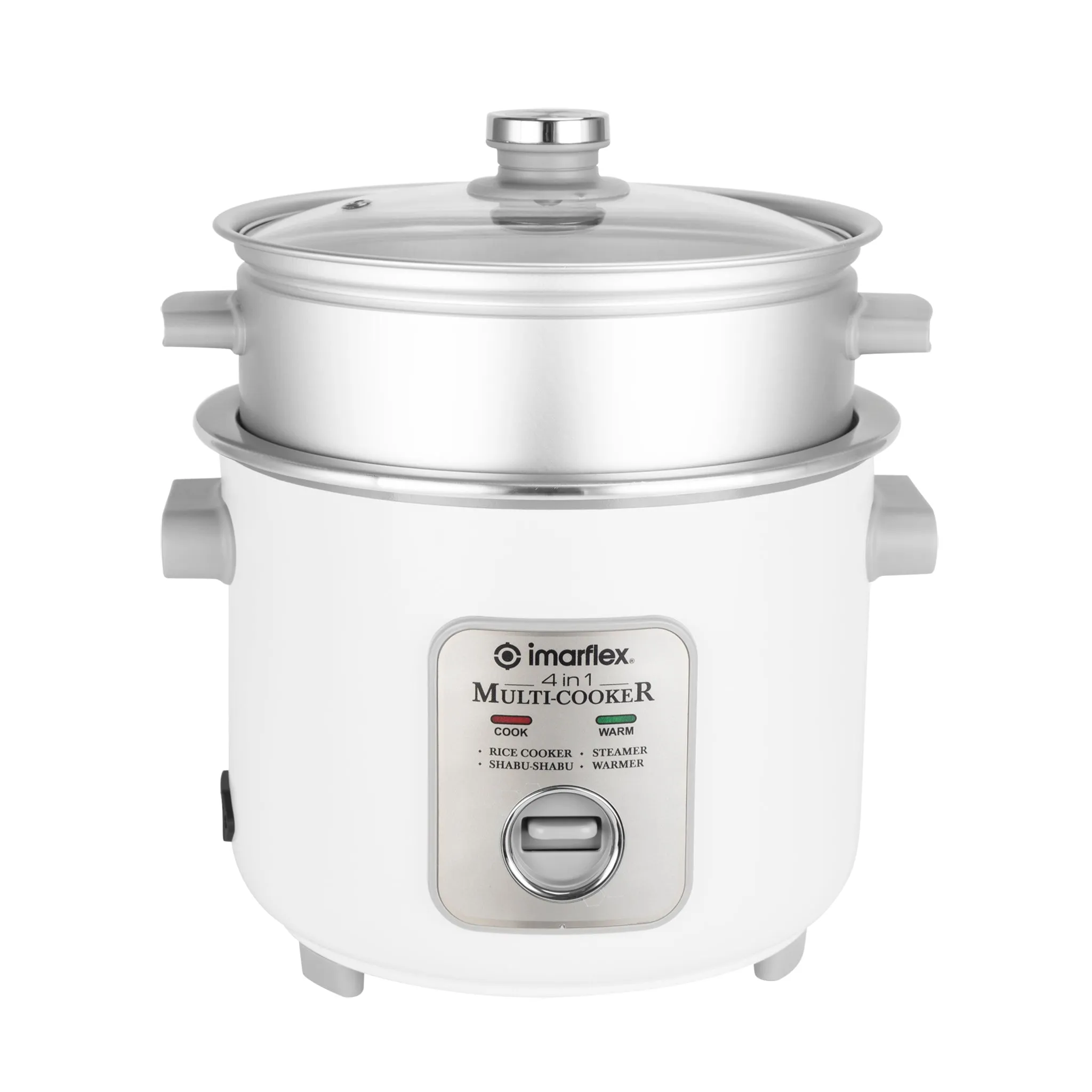 IRC-22LC IMARFLEX 2.2L 4-IN-1 WHT CERAMIC MULTI-COOKER