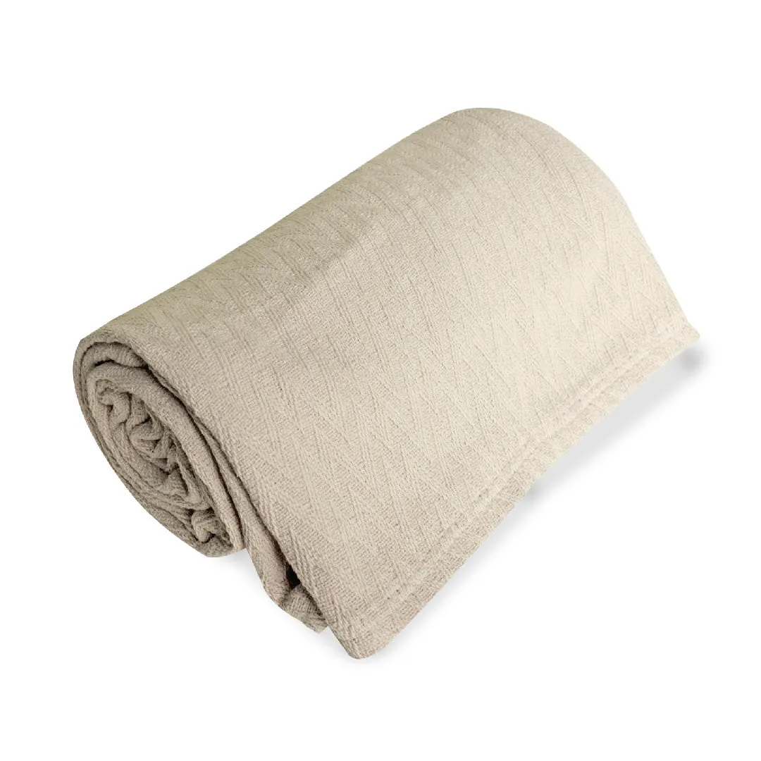 Jean Perry Thermal Blanket - 100% Cotton