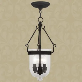 JEFFERSON 3 LIGHT MINI PENDANT, BLACK