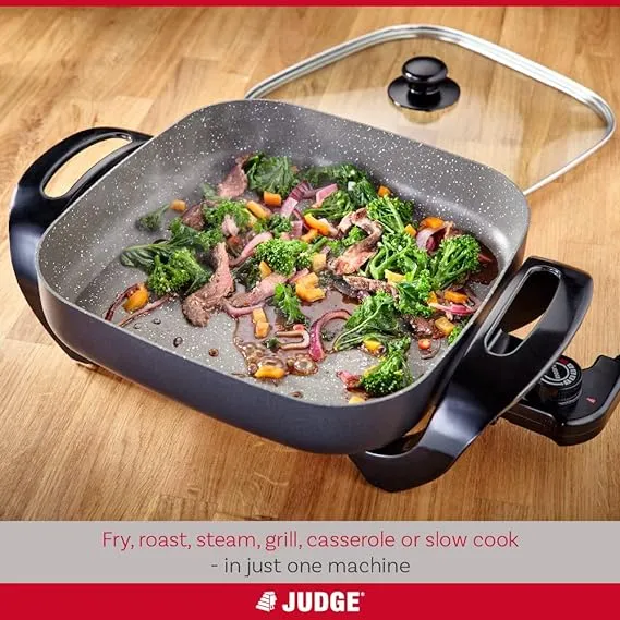 Judge Electric Skillet Non-Stick Multicooker