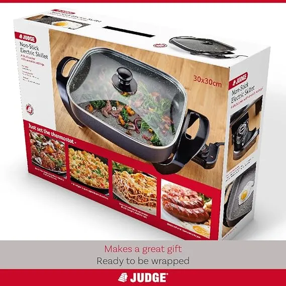 Judge Electric Skillet Non-Stick Multicooker