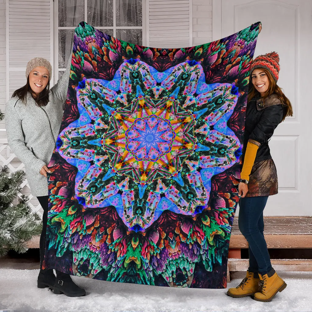 Kaleidos IV | Microfleece Blanket | Makroverset