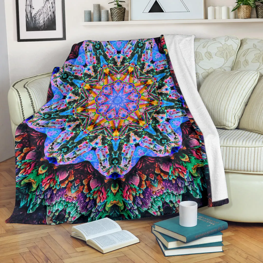 Kaleidos IV | Microfleece Blanket | Makroverset