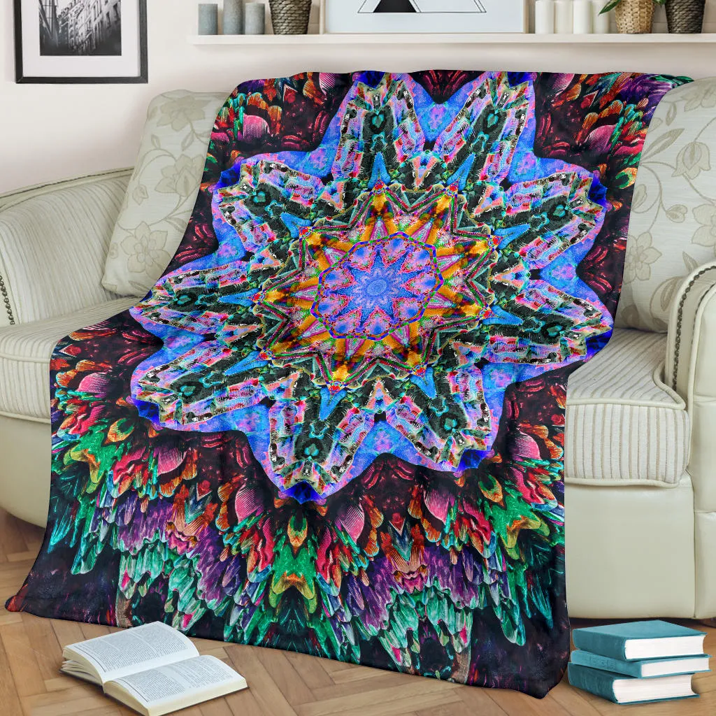 Kaleidos IV | Microfleece Blanket | Makroverset