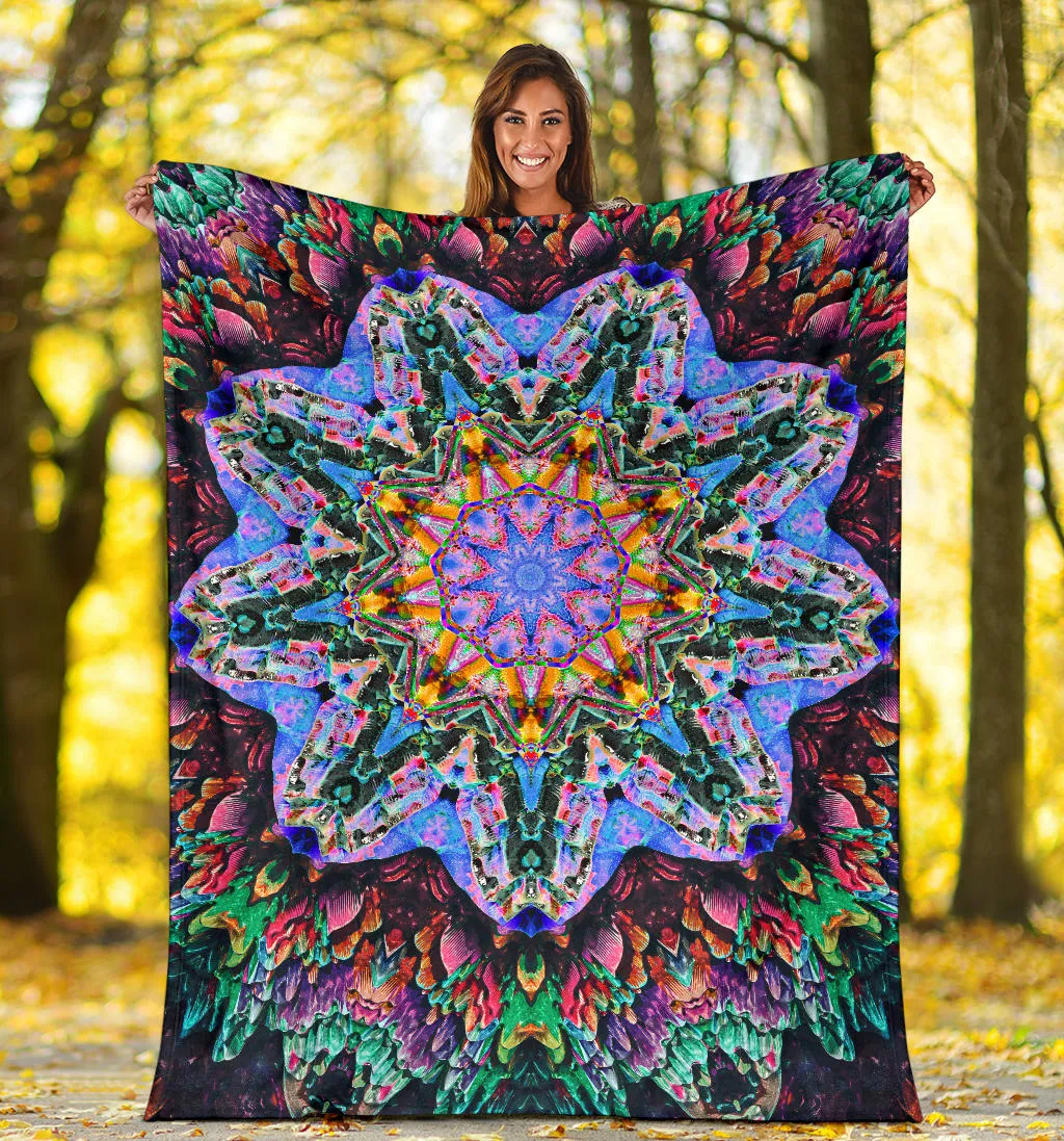 Kaleidos IV | Microfleece Blanket | Makroverset