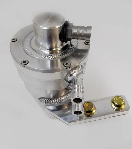 Killer B Air Oil Separator w/ Plumbing - Subaru WRX VA