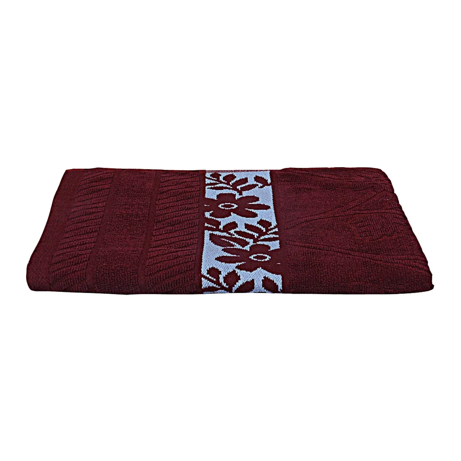 Kuber Industries 100% Cotton Bath Towel 27" x54” (Maroon) -CTKTC28902